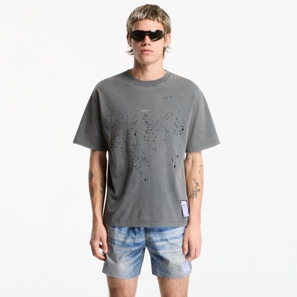 Tričko Satisfy MothTech T-Shirt Faded Black SA XL