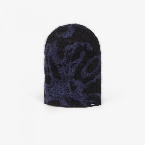 Čepice Oakley Brushed Graphic Beanie Pitch Black/graphite Universal