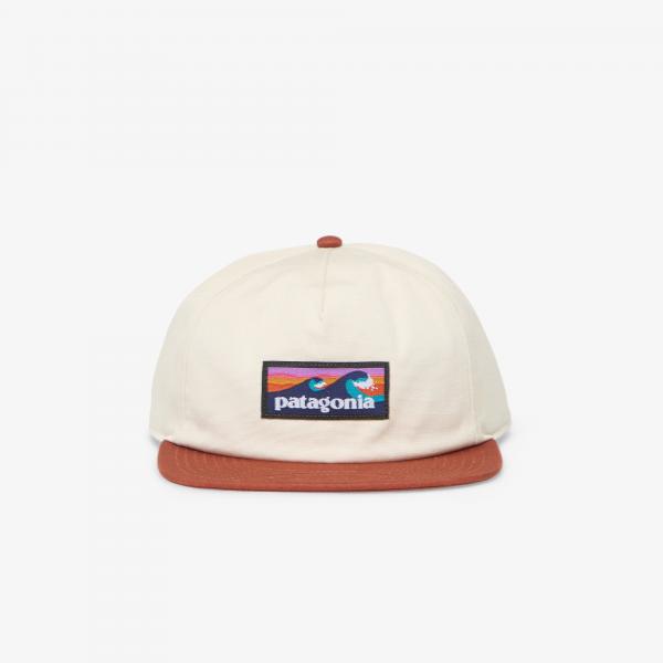 Kšiltovka Patagonia Boardshort Label Funfarer Cap Pumice Universal