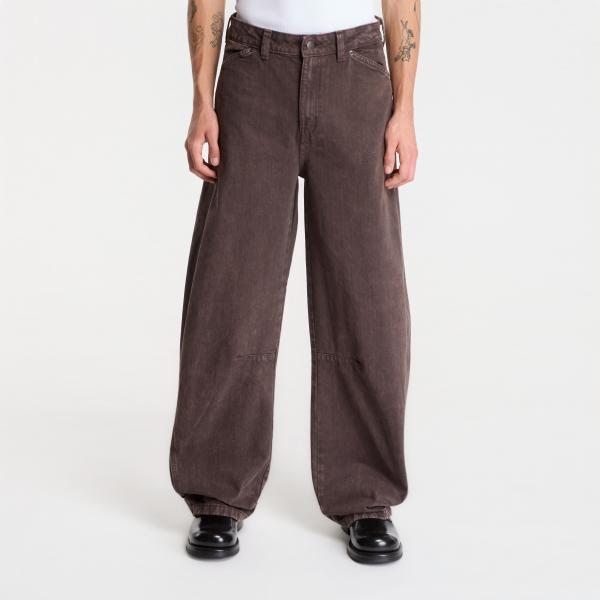 Kalhoty Dickies Maricopa Low Waist Barrel Jeans Brown W31