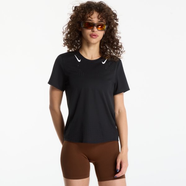 Tričko Nike AeroSwift Dri-FIT ADV Running Top Black/ White XS