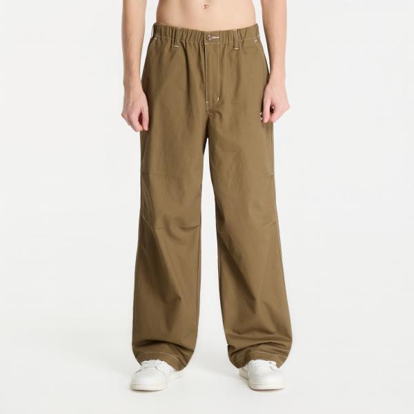Kalhoty PLEASURES Manchester Relaxed Pants Beige S