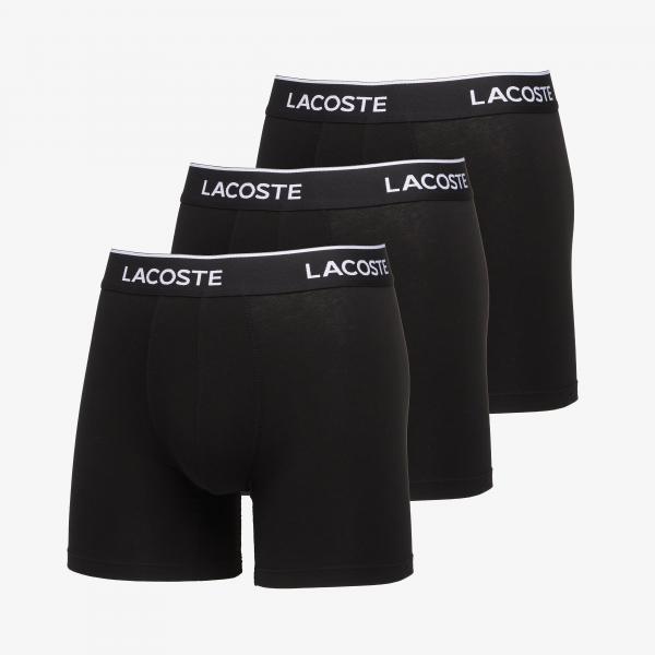 Boxerky Lacoste Underwear Boxer Brief Black S
