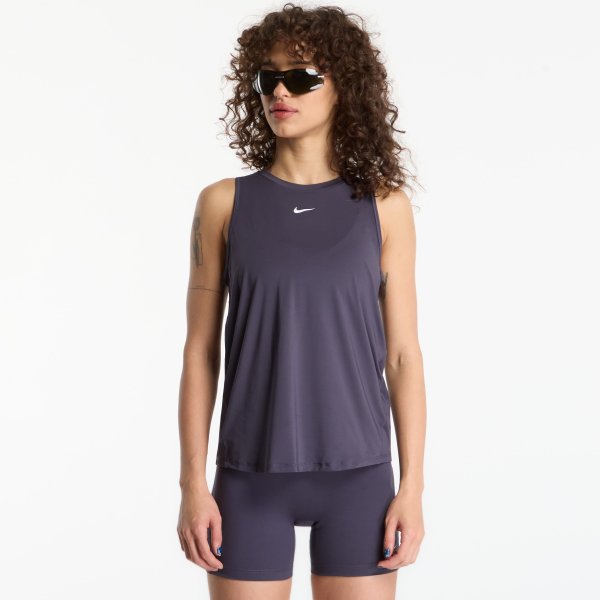 Tílko Nike One Classic Dri-FIT Tank Top Gridiron/ White XL