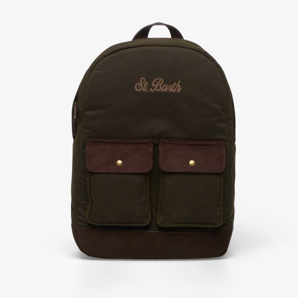 Batoh MC2 Saint Barth Cody Wax Backpack Black Universal