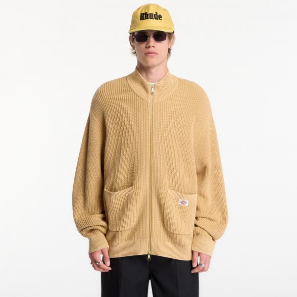 Svetr Dickies Fredonia Zipped Knit Sweater Yellow S