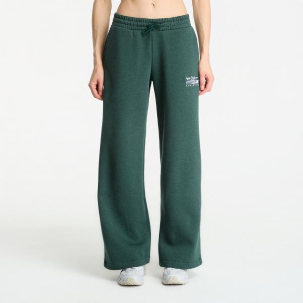 Tepláky New Balance Trackside Fleece Pant Nordic Green Heather XS