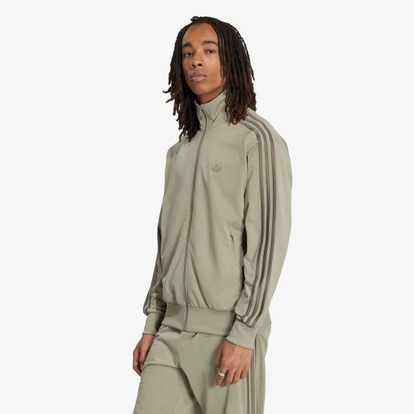 Mikina adidas Firebird Track Jacket Silver Pebble XXL