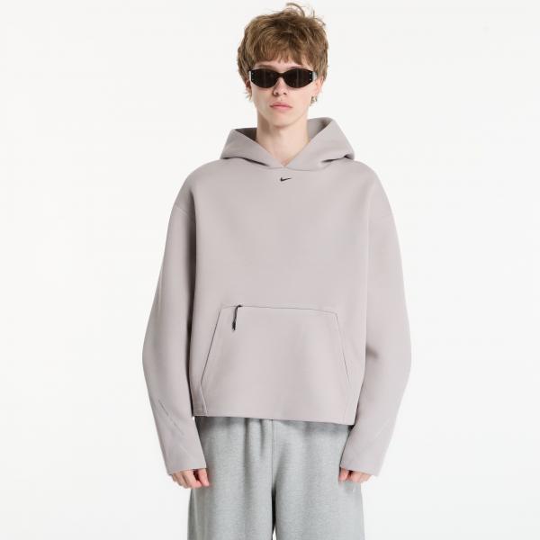 Mikina Nike Tech Fleece Pullover Hoodie College Grey/ Black M