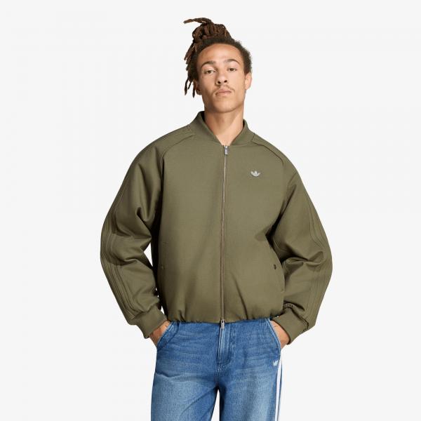 Bunda adidas SST TT Canvas Jacket Olive Strata XL