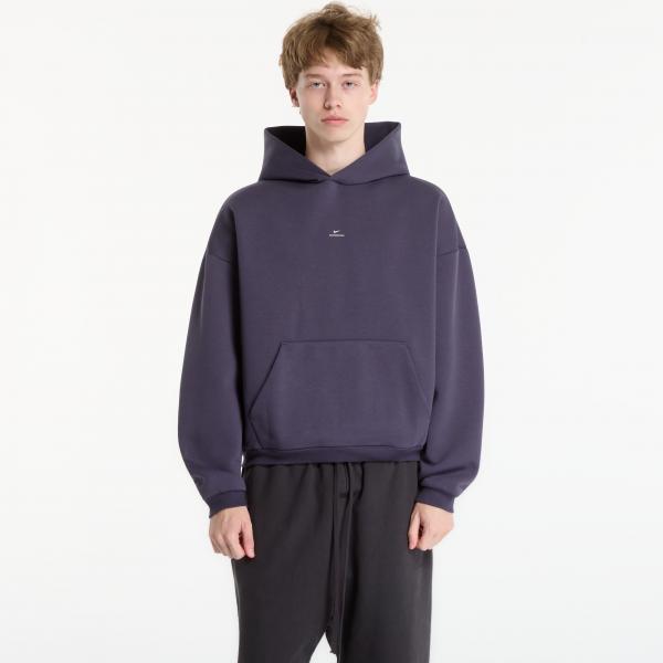 Mikina Nike Standard Issue Therma-FIT Brushed Basketball Pullover Hoodie Gridiron/ Pale Ivory L