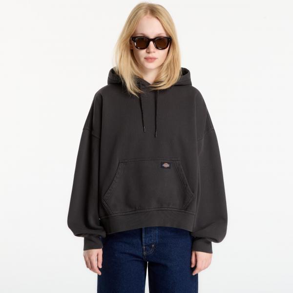 Mikina Dickies Sutcliffe Cropped Hoodie Black M