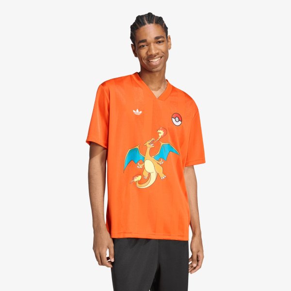 Dres adidas x Pokemon Jersey Collegiate Orange L