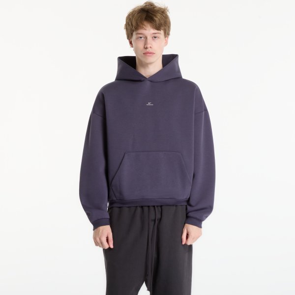 Mikina Nike Standard Issue Therma-FIT Brushed Basketball Pullover Hoodie Gridiron/ Pale Ivory M