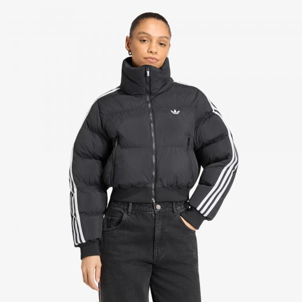 Bunda adidas Adicolor Short Puffer Jacket Black M