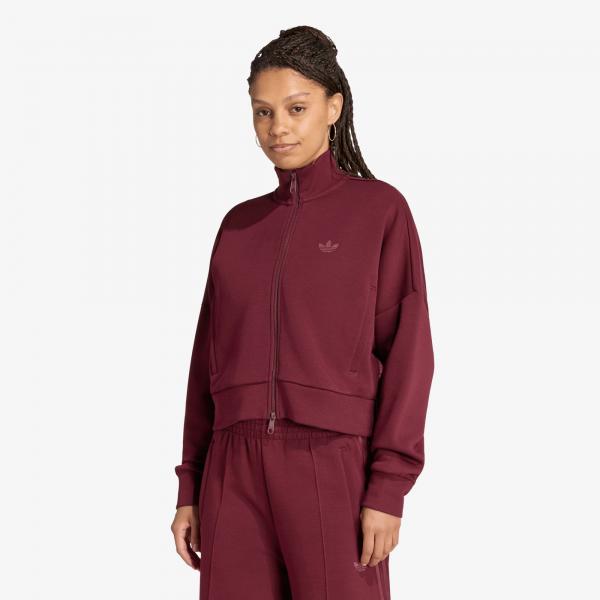Mikina adidas Spacer Tracktop Maroon L