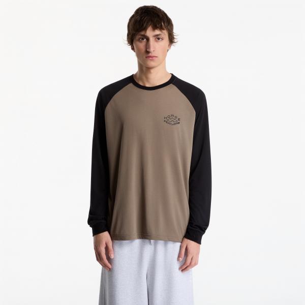 Tričko Horsefeathers Shank Ls T-Shirt Fossil XXL