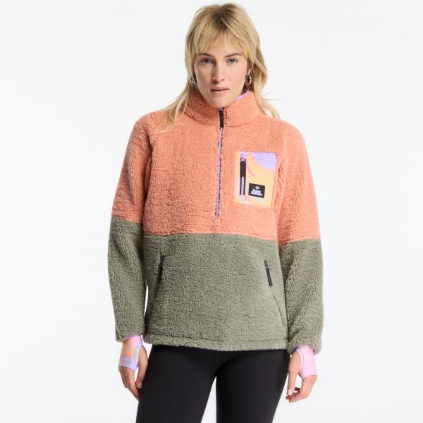 Mikina Horsefeathers Elvira Sweatshirt Papaya Punch XS