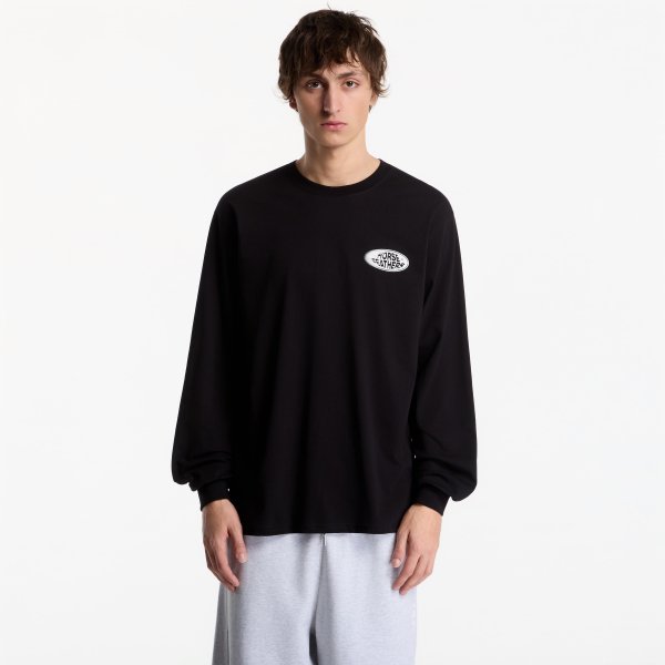 Tričko Horsefeathers Junky Ls T-Shirt Black XL