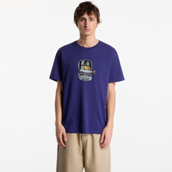 Tričko Horsefeathers Canned T-Shirt Royal Blue L
