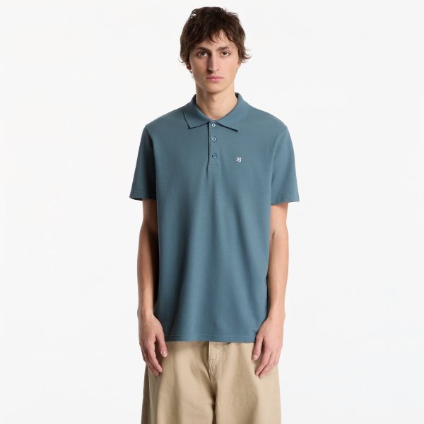 Tričko Horsefeathers Pano Polo T-Shirt Storm XXL