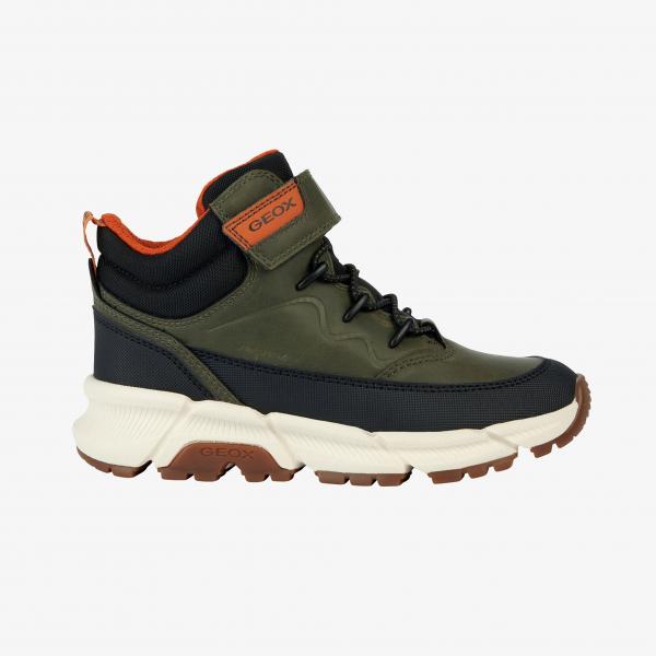 Geox Kids Flexyper Plus Khaki 37