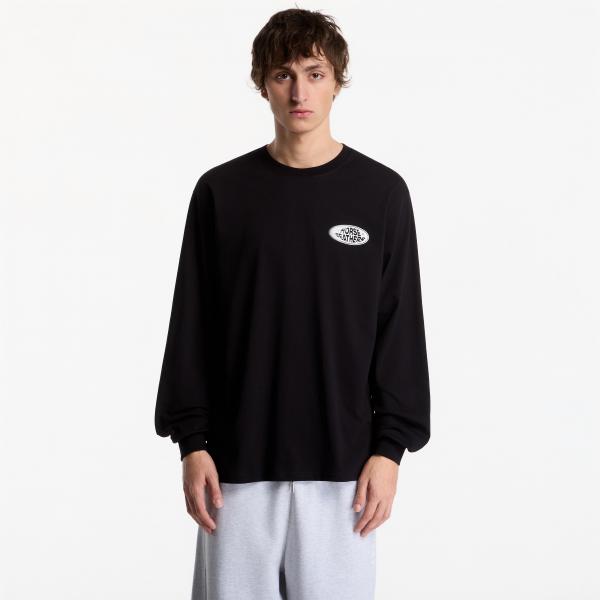 Tričko Horsefeathers Junky Ls T-Shirt Black M