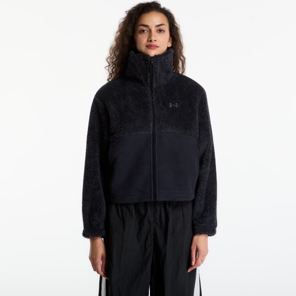 Mikina Under Armour W Basecamp Fleece Fz Black M