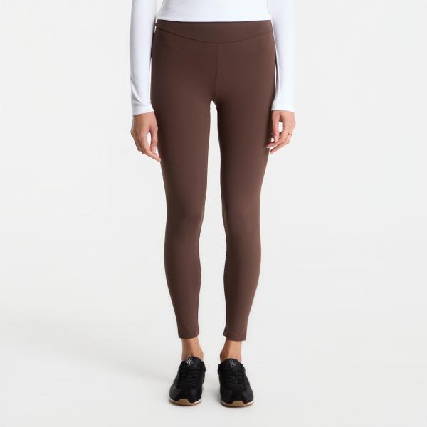 Legíny GUESS Grazia Sporty Legging Dark Coffee L