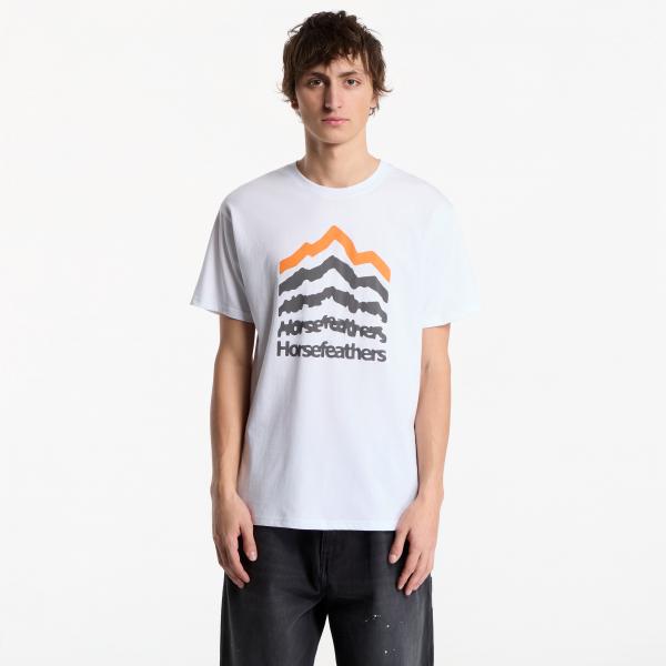 Tričko Horsefeathers Landform T-Shirt White M