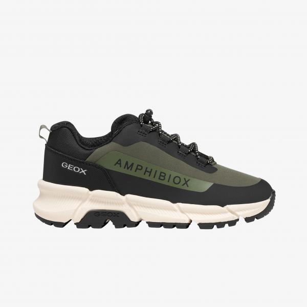 Geox Kids Flexyper Plus Khaki 34