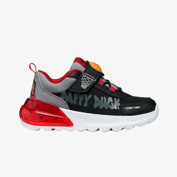 Geox Kids Activart Illuminus Black 33