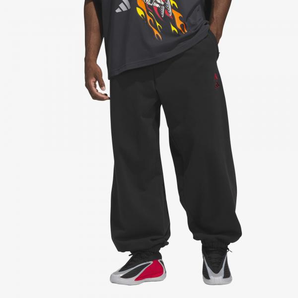 Kalhoty adidas Anthony Edwards Foundation Sweatpant Black XXL