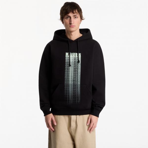 Mikina PLEASURES Blurred Hoodie Black L