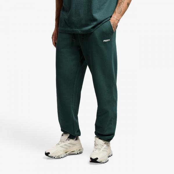 Tepláky Prosto Sweatpants Big Log Bottle Green M