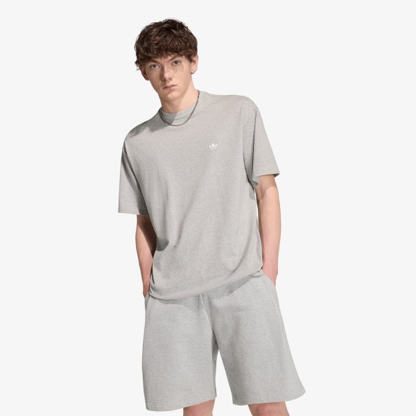 Tričko adidas Trefoil Essentials Loose Dropped Shoulder T-Shirt Medium Grey Heather XXL