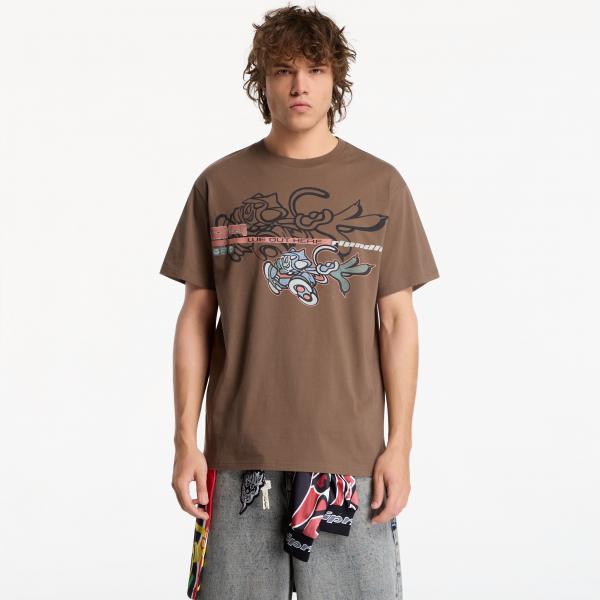 Tričko RIPNDIP Cyclone Tee Dusty Brown XL