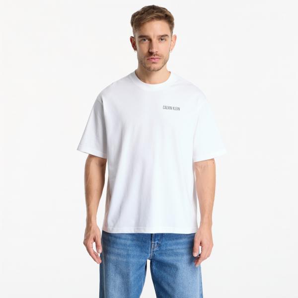 Tričko Calvin Klein Jeans Ss Rlx 20S Calvin Or Nthing Bck Bright White L