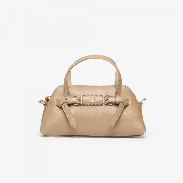 Kabelka Tommy Hilfiger Th Buckle Mini Tote Tundra Moss Universal