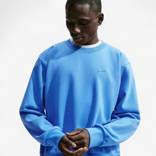 Mikina Nike Energy Fleece Crew-Neck Sweatshirt Lt Photo Blue S