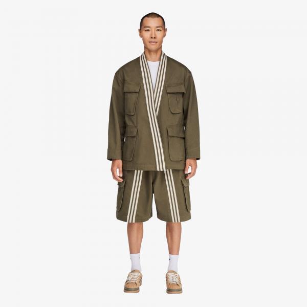 Šortky adidas Clot Short By Edison Chen UNISEX Olive Strata L