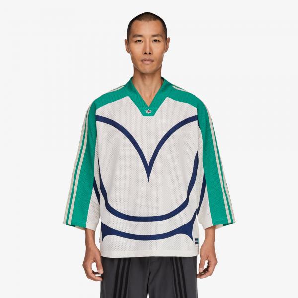 Dres adidas Clot Hockey Jersey By Edison Chen UNISEX Wonder White XL