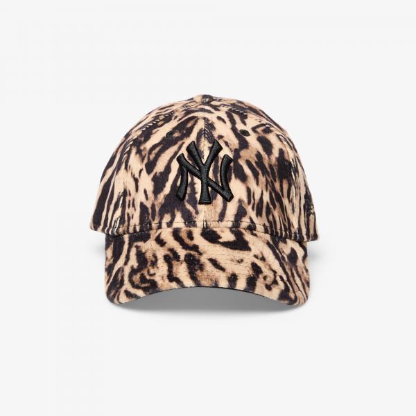 Kšiltovka New Era 9FORTY MLB Ocelot Print New York Yankees Black Universal