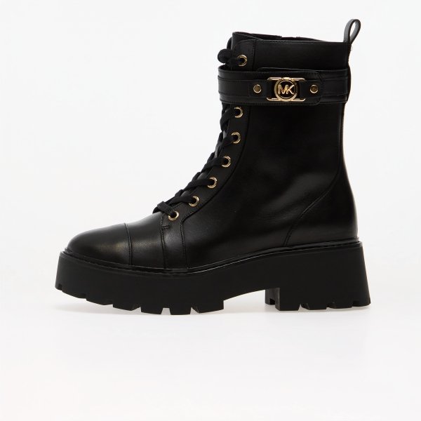 Michael Kors Mandy Lace Up Bootie Black 7.5