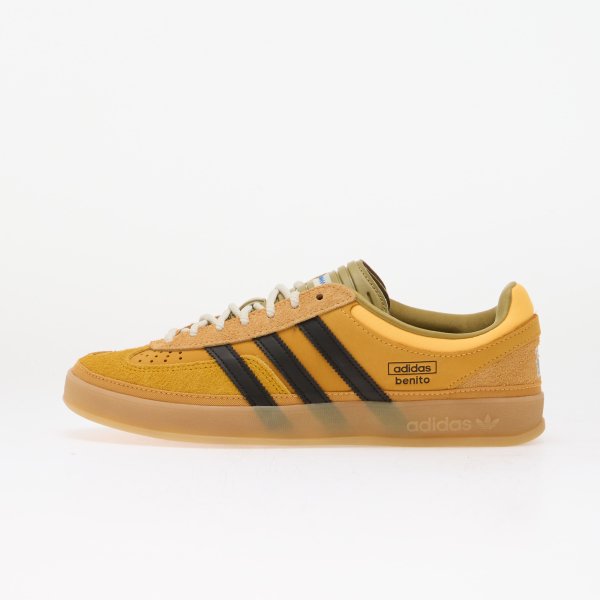 Tenisky adidas x Bad Bunny Gazelle Indoor Solar Gold/ Core Black/ Gum 3