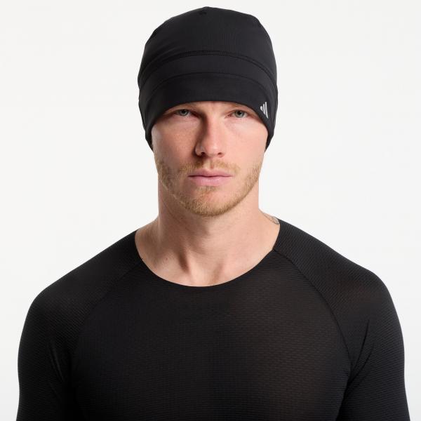 Čepice adidas CLIMAWARM Beanie Black/ Reflective Silver M