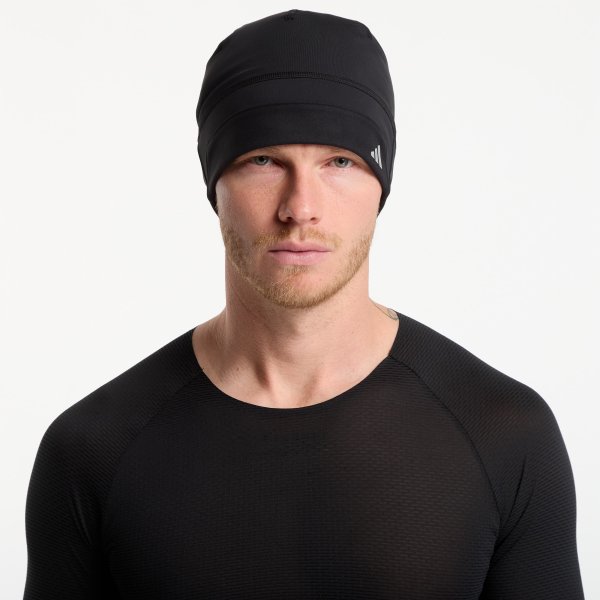 Čepice adidas CLIMAWARM Beanie Black/ Reflective Silver