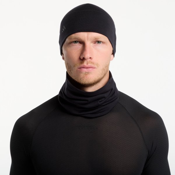 Čepice adidas Running Merino Light Beanie Black