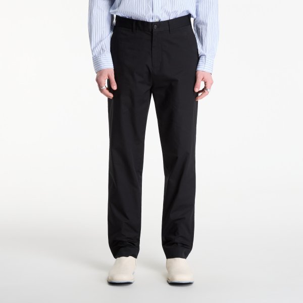 Kalhoty FRED PERRY Slim Fit Twill Trousers Black