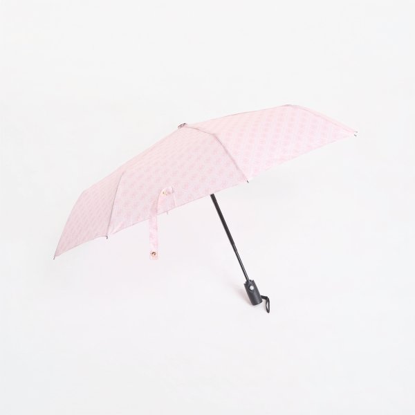 Guess Open-Close Umbrella Pink